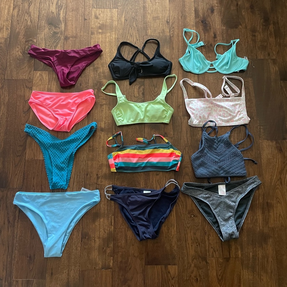 SWIMSUIT BUNDLE - Target/Hollister/Shein - All great condition - Barely worn